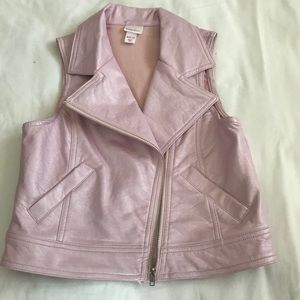 Xhilaration Girls leather vest.